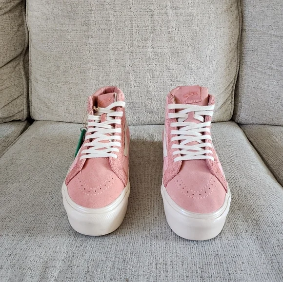 Vans Joe Freshgoods x Sk8-Hi Reissue Platform LX Coral Almond VN0007PWZEE 9/10.5 - Picture 2 of 7